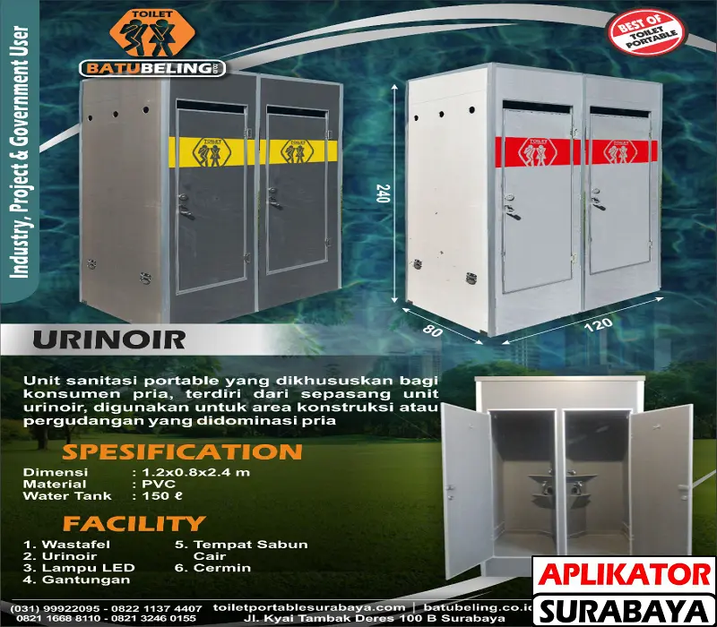 TOILET PORTABLE URINOIR